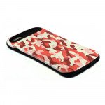Wholesale Apple iPhone 6 Plus 5.5 Design Candy Shell Hybrid Case (Camouflage Orange)